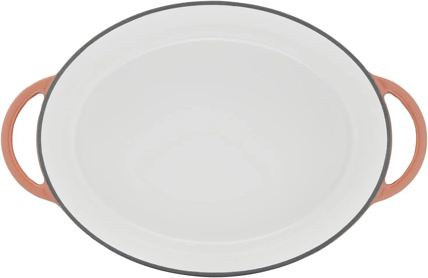 Tefal E26006 LOV Oval Roasting Dish 34 cm | Recovered Cast Iron | Optimal Heat Retention | Suitable for All Hobs | Suitable for Induction Cookers | Oven Safe up to 250 °C | Dishwasher Safe |