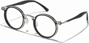 Tel Retro Oval Small Prescription Glasses Frame Man，Metal Acetate Eyeglasses 47-26-150mm