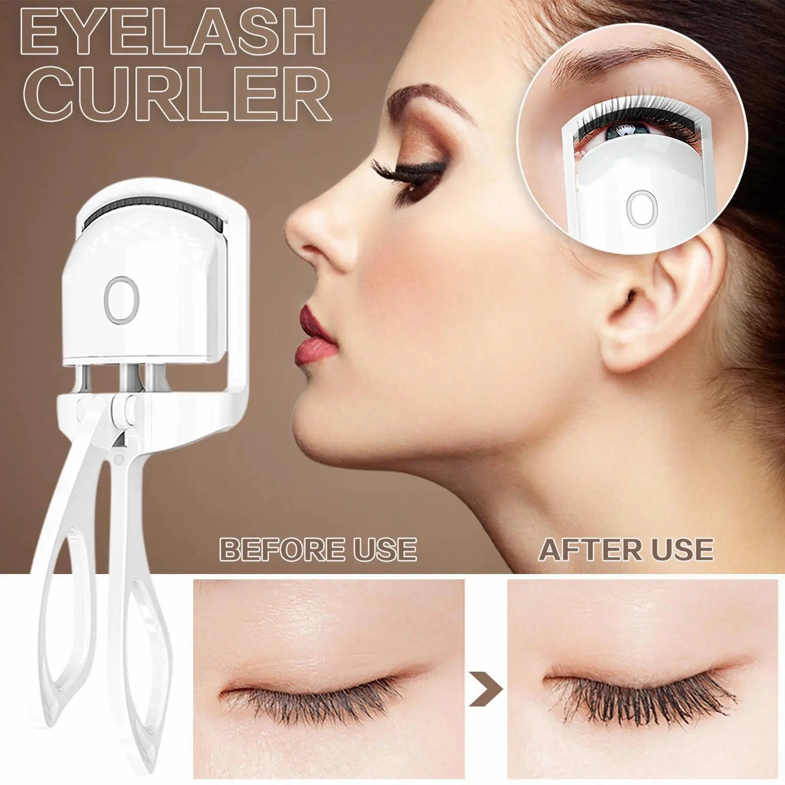 Temperature Control Eyelash Curler