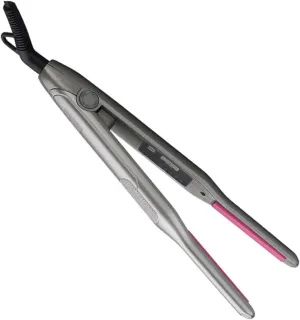 Titanium Ceramic Hair Straightener and Curler 2-in-1 Hair Waver Tool 7mm Narrow Panel Travel Size US Plug