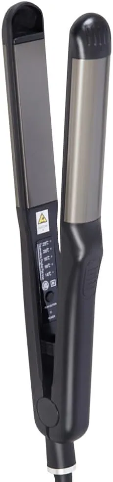 Titanium Hair Straightener Dual-use Hair Curler Fast Heat 360° Rotating Cord Professional Styling Tool for Salon and Home