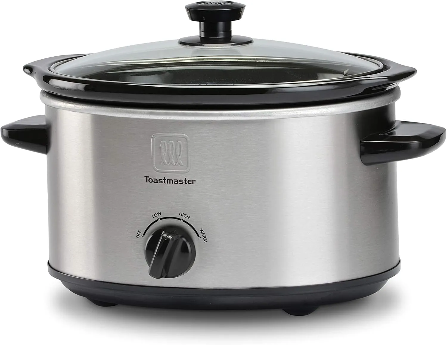 Toastmaster 5-Quart Slow Cooker, Stainless Steel