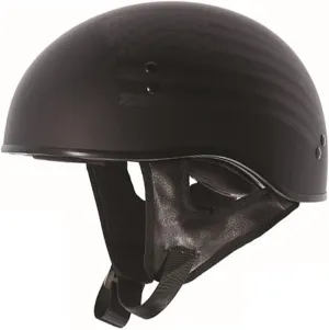 TORC T55 Spec-Op Half Helmet with 'Flag” Graphic (Flat Black, Small)