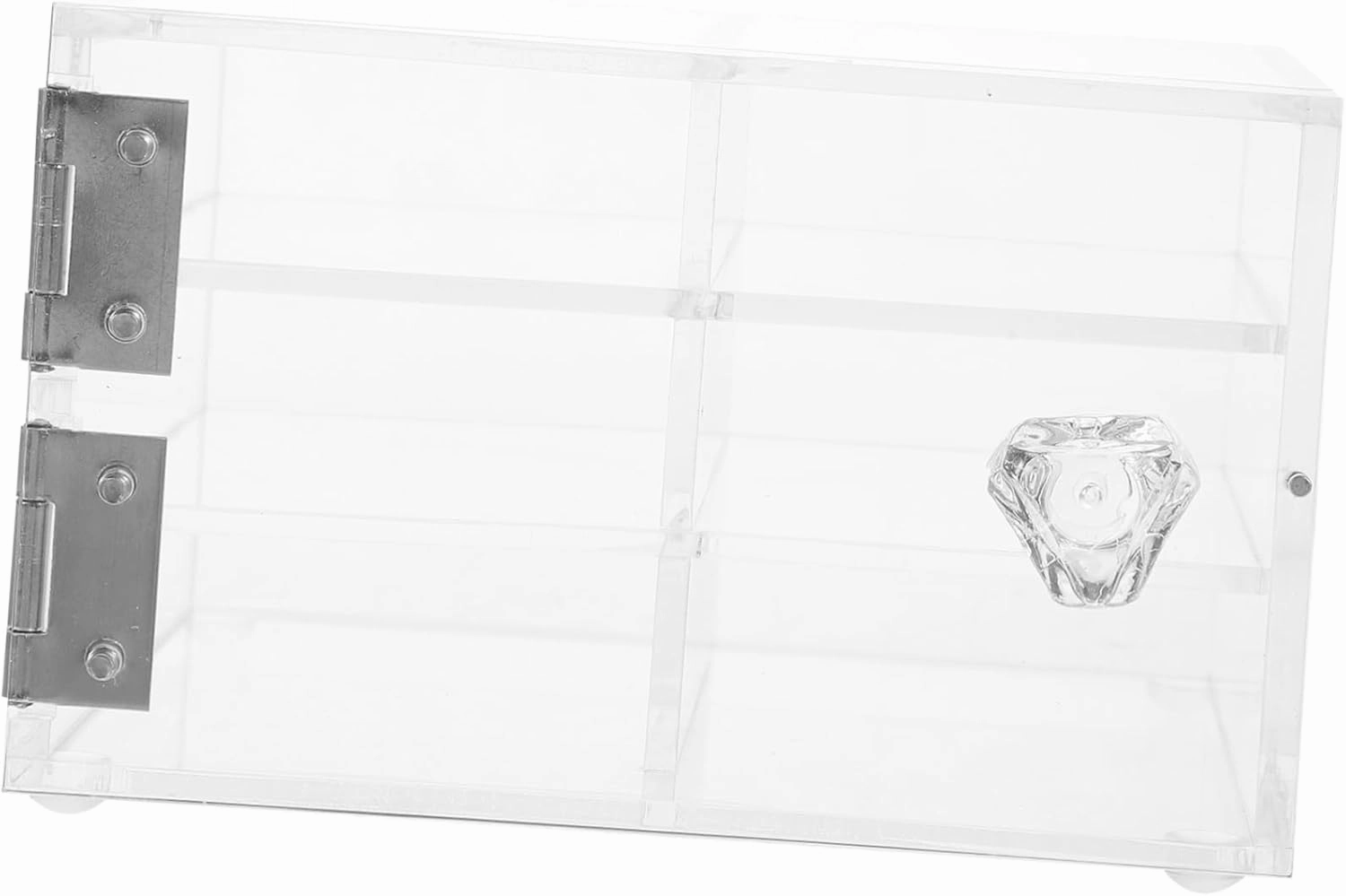 Transparent Lash Storage Box Portable Eyelash Organizer for Travel Mini Empty Eyelash Case for Cosmetics and Jewelry and Lightweight Lash Packaging Holder