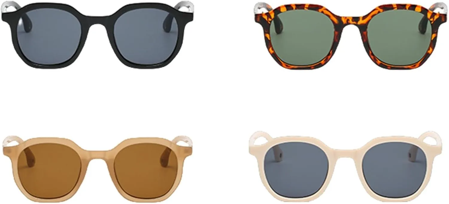 Trendy Oval Sunglasses Women Vintage Green Leopard Sun Glasses Female Small Popular Eyeglasses Eyewear Shades