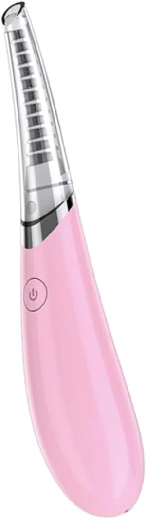 USB Electric Heated Eyelash Curler Portable Makeup Tool for Stunning Lashes Painless Eyelash Perm Device Curved Brush USB Charging Compact and Travel-Friendly