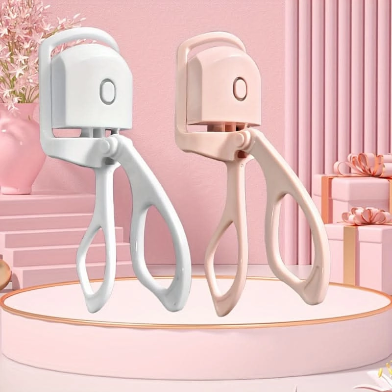 USB Heated Eyelash Curler – Dual Temperature, Portable