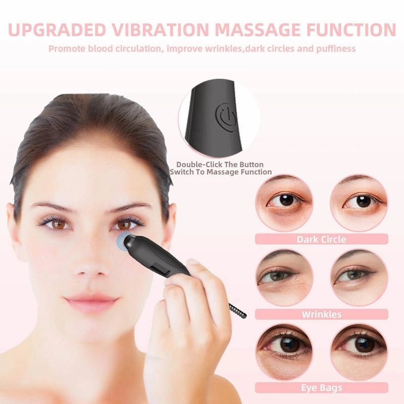 USB Rechargeable Electric Quick Natural Heated Eyelash Curler