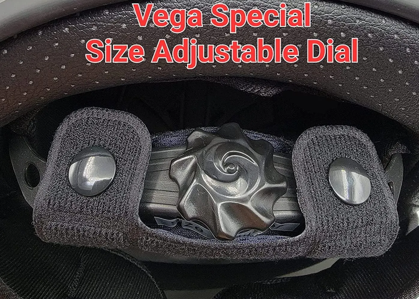 Vega Motorcycle Warrior II Half Helmet with Special Size Adjuster Sun Visor Quick Release Buckle DOT Approved Suits Men Women