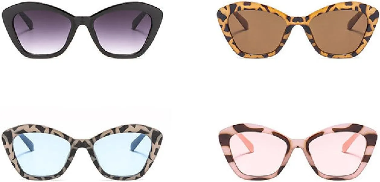 Vintage Cat Eye Fashion Small Frame Sun Glasses Luxury Outdoor Driving Shades Uv400