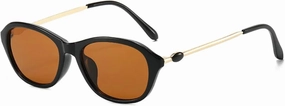 Vintage Sunglasses Women Fashion Shades Uv400 Oval Leopard Men Punk Sun Glasses