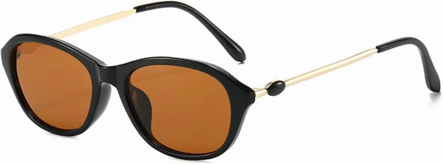 Vintage Sunglasses Women Fashion Shades Uv400 Oval Leopard Men Punk Sun Glasses