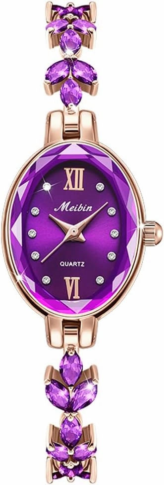Watches for Women Green Bracelet Crystal Diamond Bangle Ladies Female Small Fashion Luxury Thin Waterproof Quartz Girls Wife Gifts Oval Gold Wrist Watch