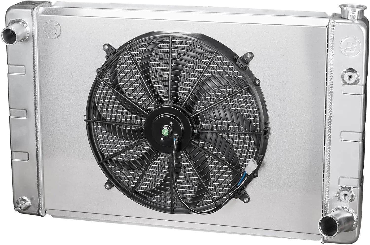 WindChill™ SBC/BBC 3-Row Radiator w/Cool, Shroud/Fan, 28x19