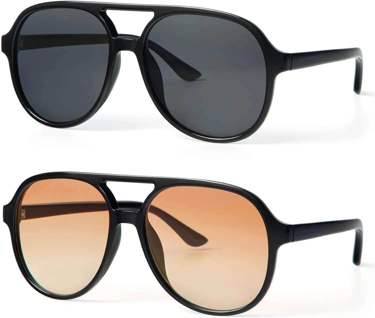 Womens Sunglasses Retro Oval 70s Polarized Sunglasses Aviator Classic Large Sun glasses Y2k Womens Shades