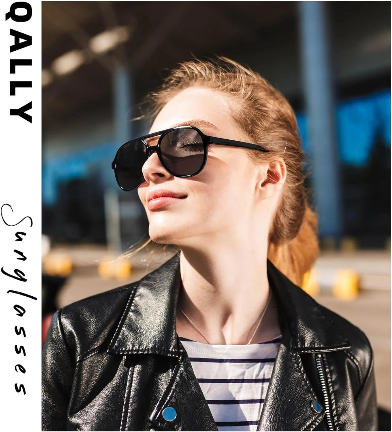 Womens Sunglasses Retro Oval 70s Polarized Sunglasses Aviator Classic Large Sun glasses Y2k Womens Shades