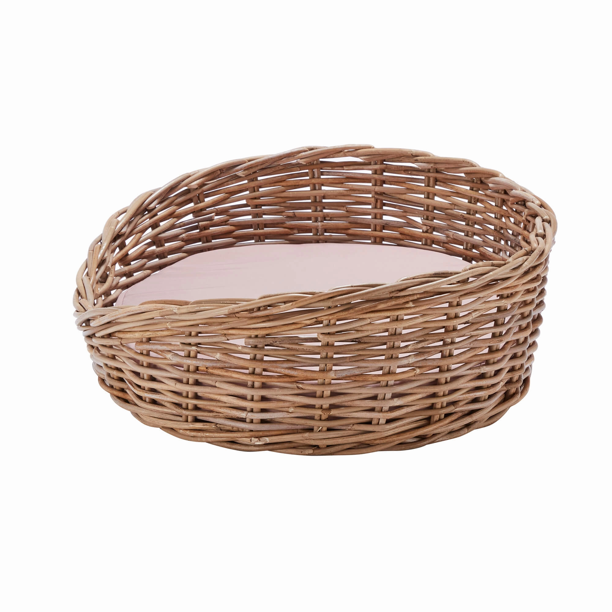 Wovenhill Kubu Rattan Oval Pet Bed