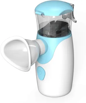 Zony Nano Spray Facial Mister USB Rechargeable, Handheld 24ml Face Steamer for Facial, Used for Moisturizing, Skin Care, Deep Cleansing Makeup, Eyelash Extension,Blue